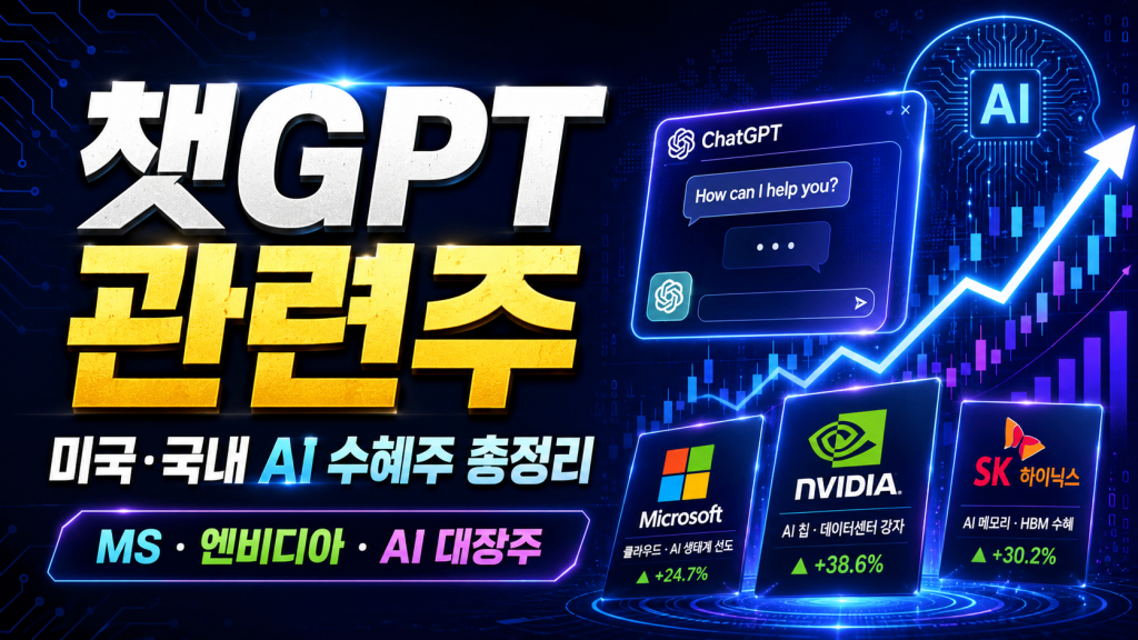 챗지피티 관련주