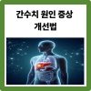 간수치 원인 증상 개선법